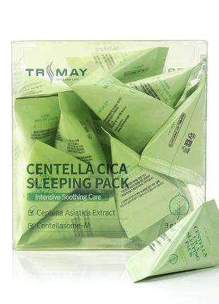 Успокаивающая ночная маска с центеллой trimay centella cica sleeping pack