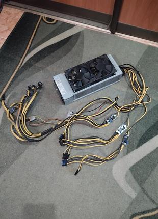 Серверный блок питания delta electronics dps-2000bb.  2000 ватт