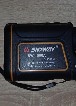 Профессиональный лазерный дальномер sndway sw-1500a(1500м)