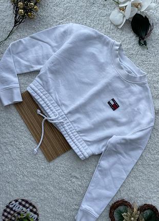 Жіночий укорочений світшот tommy hilfiger
