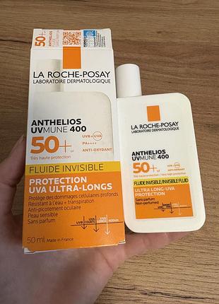 Легкий сонцезахисний флюїд для обличчя spf 50