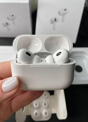 Наушники apple airpods pro 2 эппл эйрподс про 2 с прозрачным режимом шумоподавлением комфортного прослушивания