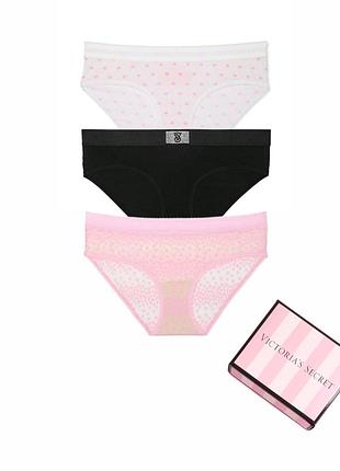 Набір трусиків бікіні вікторина сікрет victoria's secret оригінал