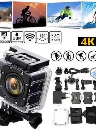 Поворотная боди камера dvr sport s2 wi-fi/sd, экстримальная сьемка, action камера 1080 uh-60