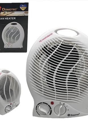 Напольный тепловентилятор на 2000 вт, domotec heater ms 5902