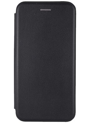 Шкіряний чохол-книжка classy для samsung galaxy a07 чорний