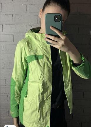 Куртка термо ветровка фирменная jack wolfskin