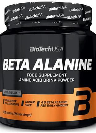 Амінокислота бета-аланін biotech usa beta alanine powder 300 грамів