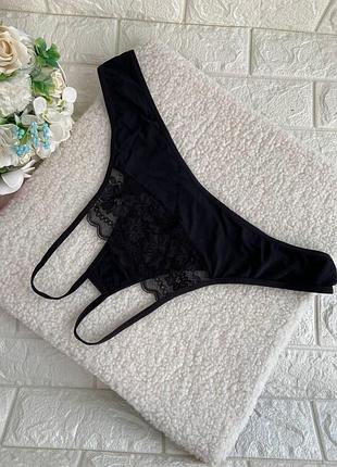 Трусики с открытым доступом plus size 3xl 6