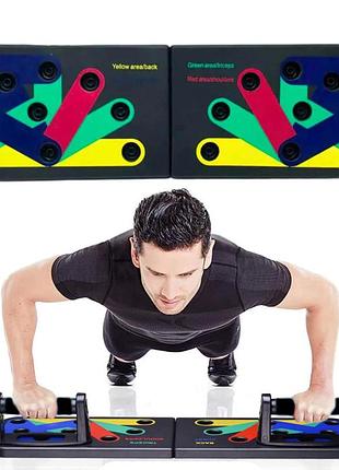 Доска для отжиманий push up rack board jt-006