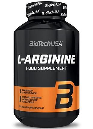 Аминокислоты biotech usa l-arginine 90 капсул