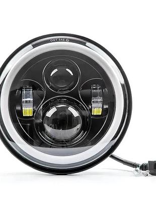 Светодиодные фары 7 дюймов (легкое бу) для ваз и нива 45w