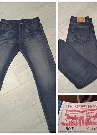 Джинсы с искусственными потертостями levi's w 30l32