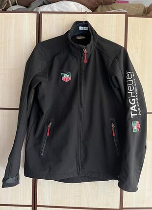 Tag heuer куртка софтшелл спортивная