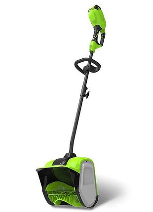 Снегоуборочная лопата бесщёточная аккумуляторная greenworks 40v gd40ss (30 см) без акб и зу