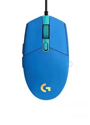 Мышка logitech g102 lightsync blue (rep) 2