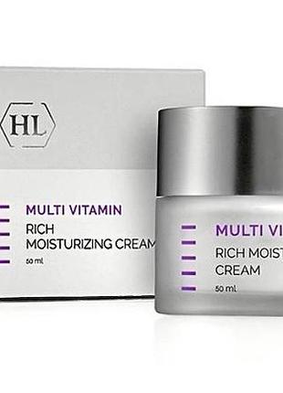 Зволожуючий крем holy land multi vitamin rich moisturizing cream 50 мл