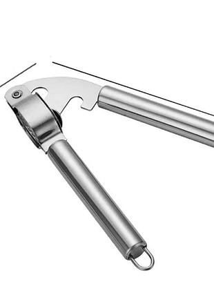 Чесночница пресс для чеснока чеснокодавка из нержавеющей стали brabantia tasty silver top