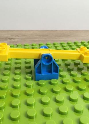 Гойдалка для конструкторов лего дупло (синий)