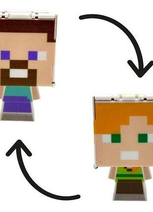 Герой-трансформер "майнкрафт/minecraft" (вид 5) в коробке