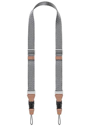 Регульований швидкознімний ремінь для фотокамери k&f concept urban wander 01 grey на шию, плече, 32*1600мм (kf13.115)