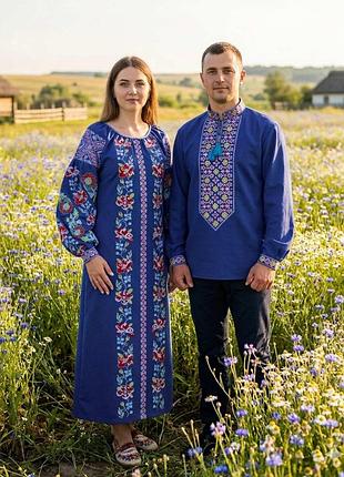 Парная вышивка