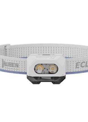 Налобный фонарь wuben h4 white с комбинированным источником питания (800лм, 66м, 1700маг/3*ааа)