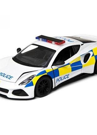 Машинка металлическая kinsmart "lotus emire" police
