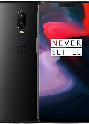 Смартфон one plus 6 8/128gb black 6.28" 16+20 мп 2sim 3