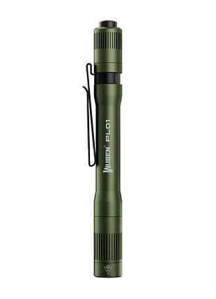 Кишеньковий медичний ліхтар-ручка wuben pl01 green (650лм, 5000k, crl>90, акумулятор 650маг в комплекті)