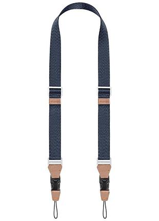 Регульований швидкознімний ремінь для фотокамери k&f concept urban wander 01 blue на шию, плече, 32*1600мм (kf13.115v2)