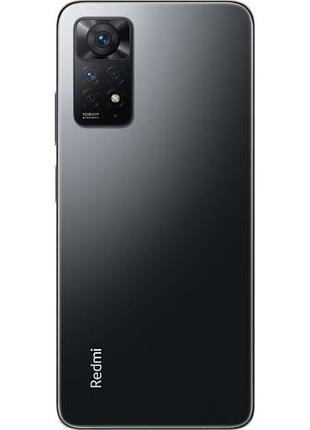 Смартфон xiaomi redmi note 11 pro 8/128gb graphite grey 2sim lte 6.67" 2400x1080 amoled 120 гц 5000 mah fhd+ h 3