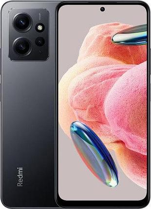 Смартфон xiaomi redmi note 12 4/128gb onyx gray 6.67" 120 гц snapdragon 685 nfc 5000 мач