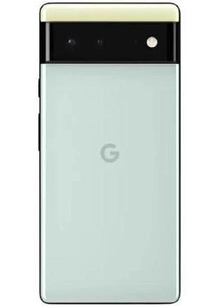 Смартфон google pixel 6 8/128gb sorta seafoam e-sim 5g nfc 6.4" gorilla victus 4k 4614 mah 2