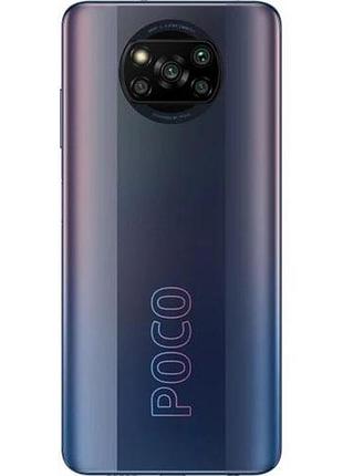 Смартфон poco x3 pro 6/128 phantom black 2 sim 6.67" snapdragon 860 nfc 5160 мач 3