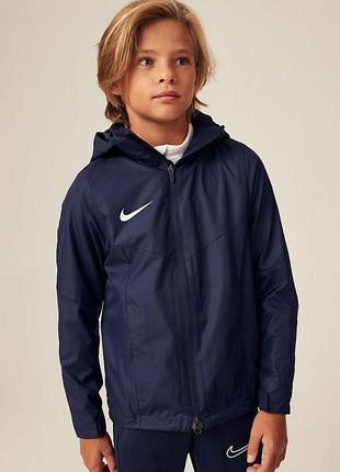Новая куртка nike academy 18 унисекс темное синего цвета