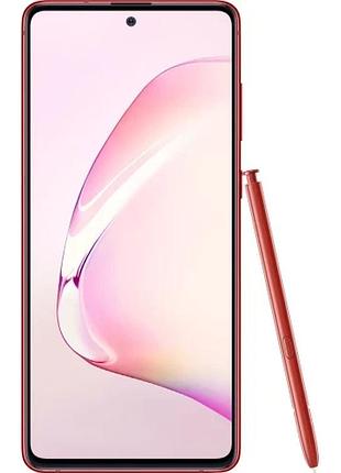 Смартфон samsung galaxy note 10 lite n770f 6/128gb red super amoled 6.7" 2 sim 4500 mah 2