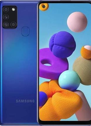 Смартфон samsung galaxy a21s 4/64gb blue (sm-a217f) 2 sim nfc 6.5" 48 мп 5000 mah
