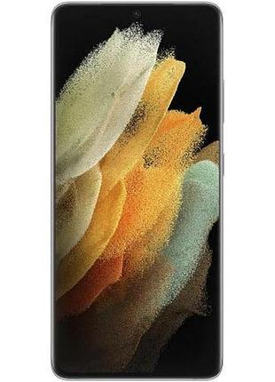 Смартфон samsung galaxy s21 ultra 12/256gb phantom silver (sm-g998b) 2 sim 5g 6.8" 120гц 108 мп 8k nfc 5000mah 2