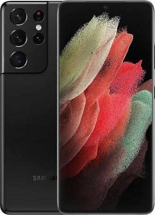 Смартфон samsung galaxy s21 ultra 12/256gb phantom black (sm-g998b) 2 sim 5g 6.8" 120гц 108 мп 8k nfc 5000mah