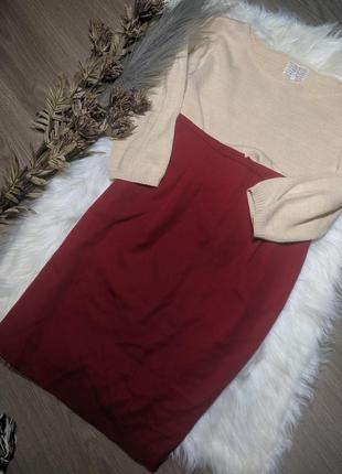 Узкая красная юбка миди по фигуре next 12/10/40