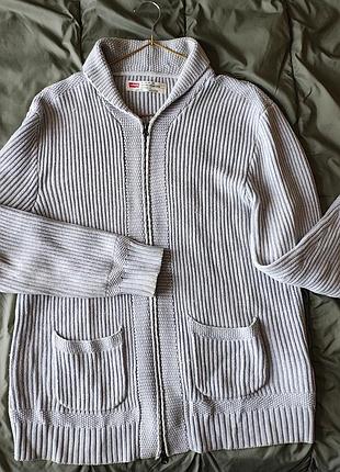 Мужской вязаный кардиган levi's (оригинал) - размер xxl