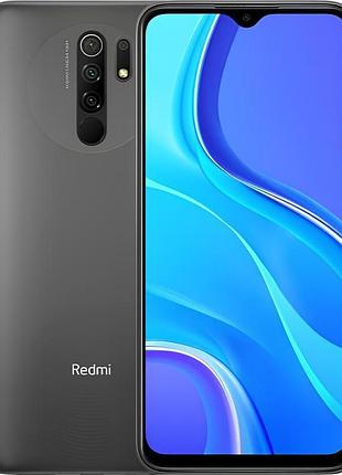 Смартфон xiaomi redmi 9 3/32 гб carbon grey 6.53" 2340x1080 2sim 4g ips 5020 mah full hd android 10 nfc