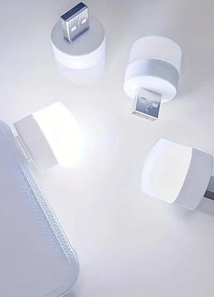 Led лампа, usb ночной свет, экономное, теплого белого цвета