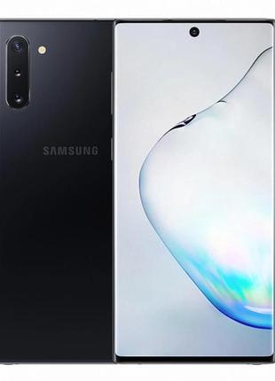 Смартфон samsung galaxy note 10 8/256gb black (sm-n970u) 6.3" 1sim snapdragon amoled 3500mah