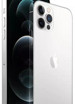 Смартфон apple iphone 12 pro 128gb silver 6.1 oled a14 bionic 4k nfc face id lidar 2815 mah 2