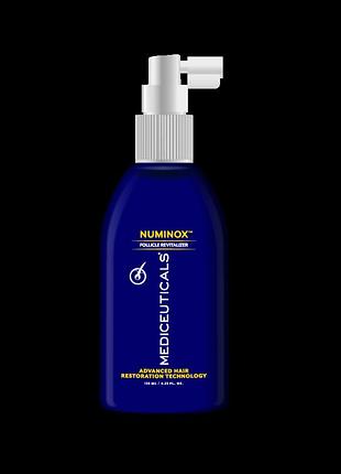 Mediceuticals, стимулююча сироватка numinox для росту волосся і здоров’я шкіри голови для чоловіків, 125 мл