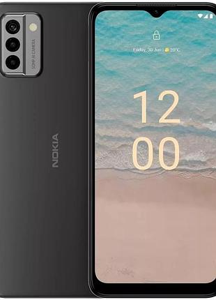 Смартфон nokia g22 4/128gb meteor grey 6.5" 1600 × 720 (hd+) 50 мп dual sim 4g lte 5050 мач