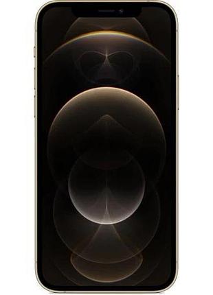 Смартфон apple iphone 12 pro 256gb gold 6.1 oled a14 bionic 4k nfc face id lidar 2815 mah 2