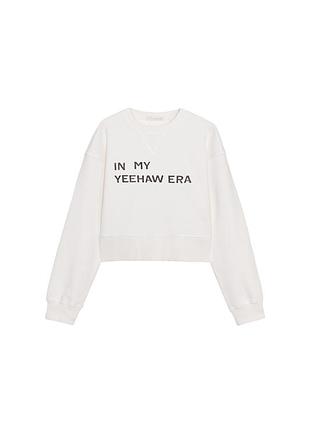 Світшот з надписом zara